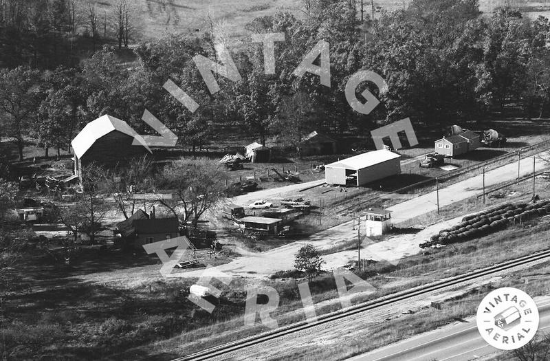 M-37 Dragway - Vintage Aerial Timing Tower And Strip Are Visible